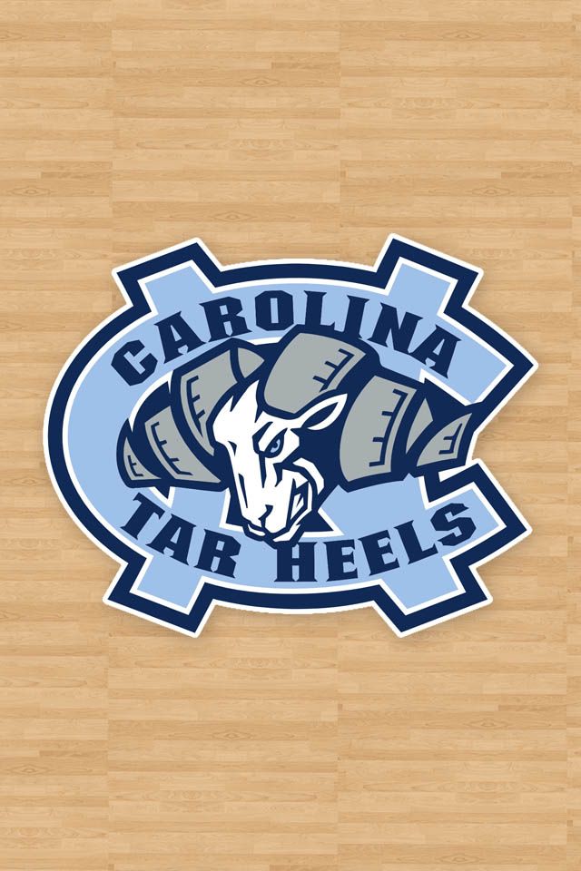 Unc Logo Wallpaper North Carolina Tar Heels On Wood