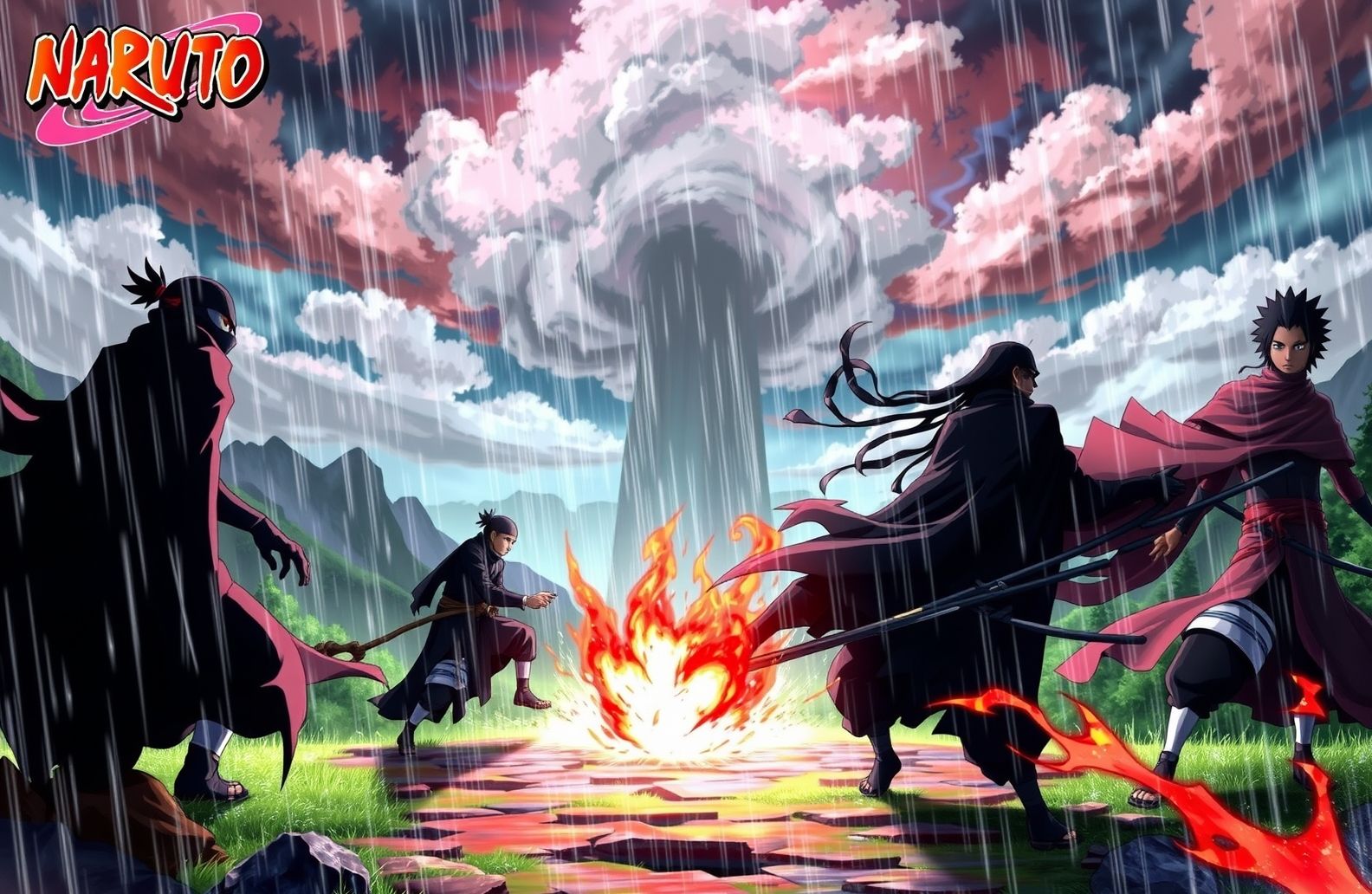 Six Paths Of Pain Wallpaper