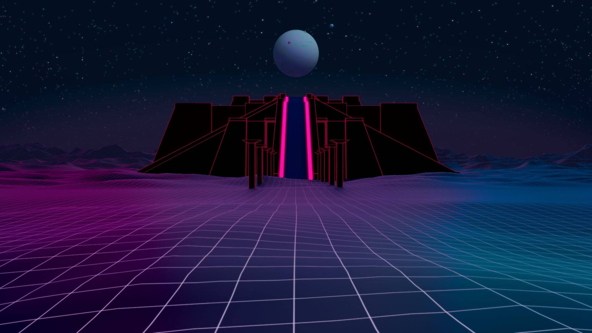 80s Retro Wallpaper