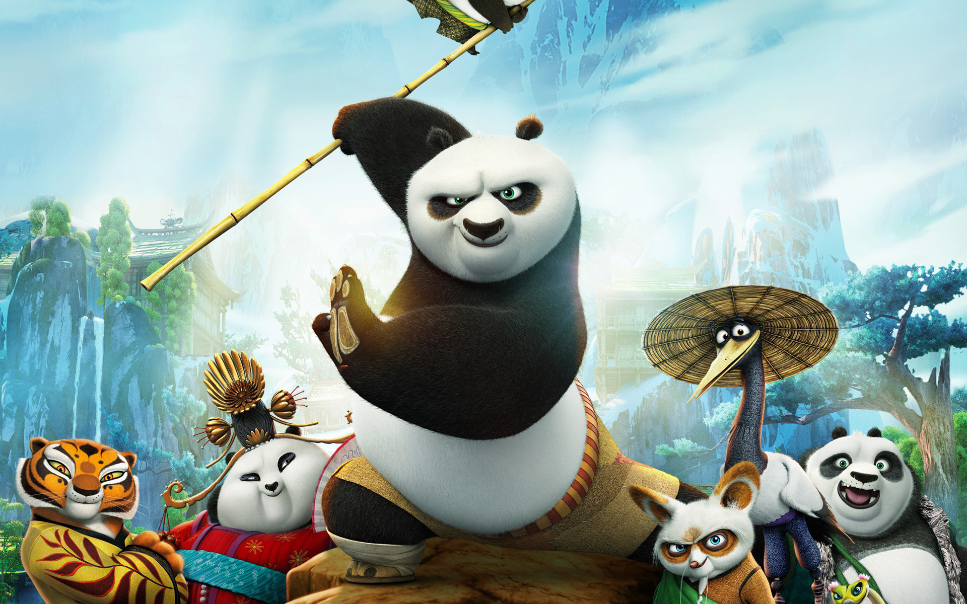 Kung Fu Panda Movie Wallpaper HD