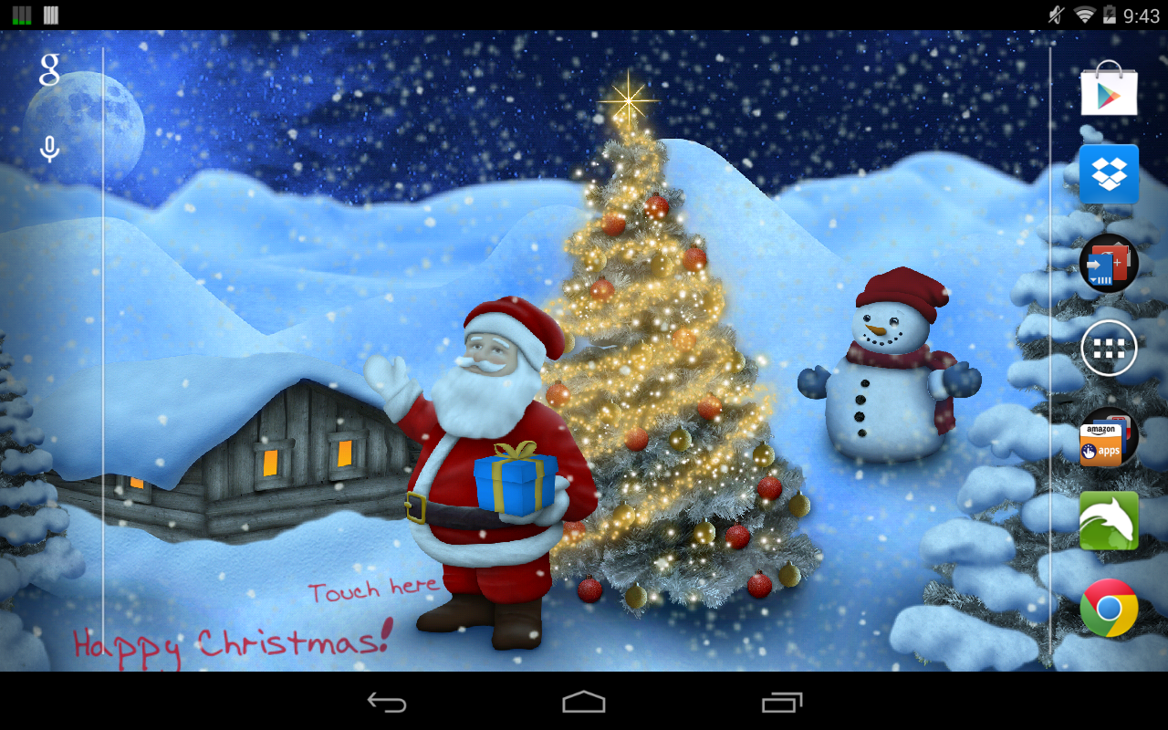 Christmas Live Wallpaper Pro Android Apps On Google Play