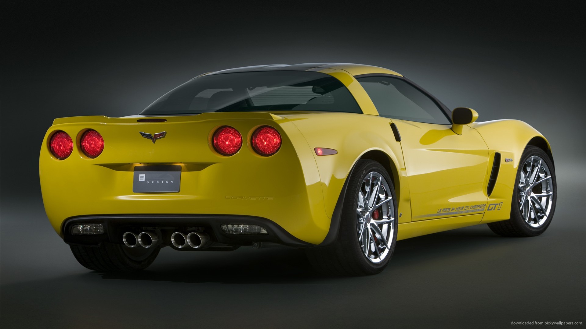 Chevrolet Yellow Corvette Wallpaper Cars