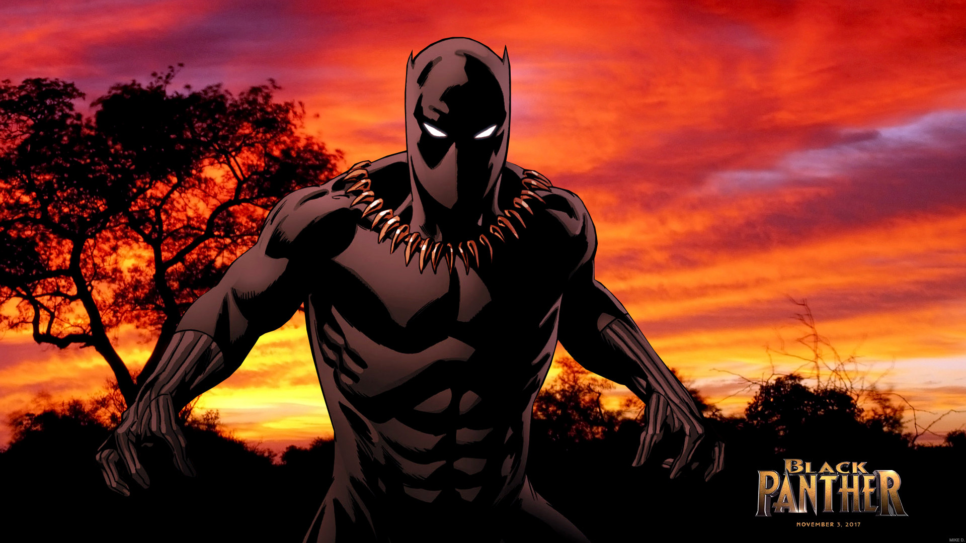 Black Panther Marvel HD Wallpaper