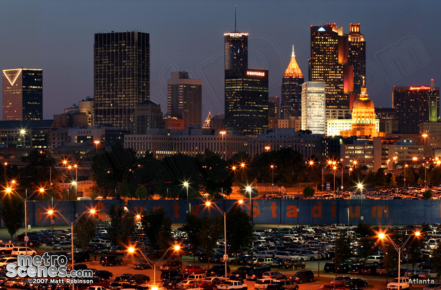 Atlanta Georgia Metroscenes City Skyline And Urban