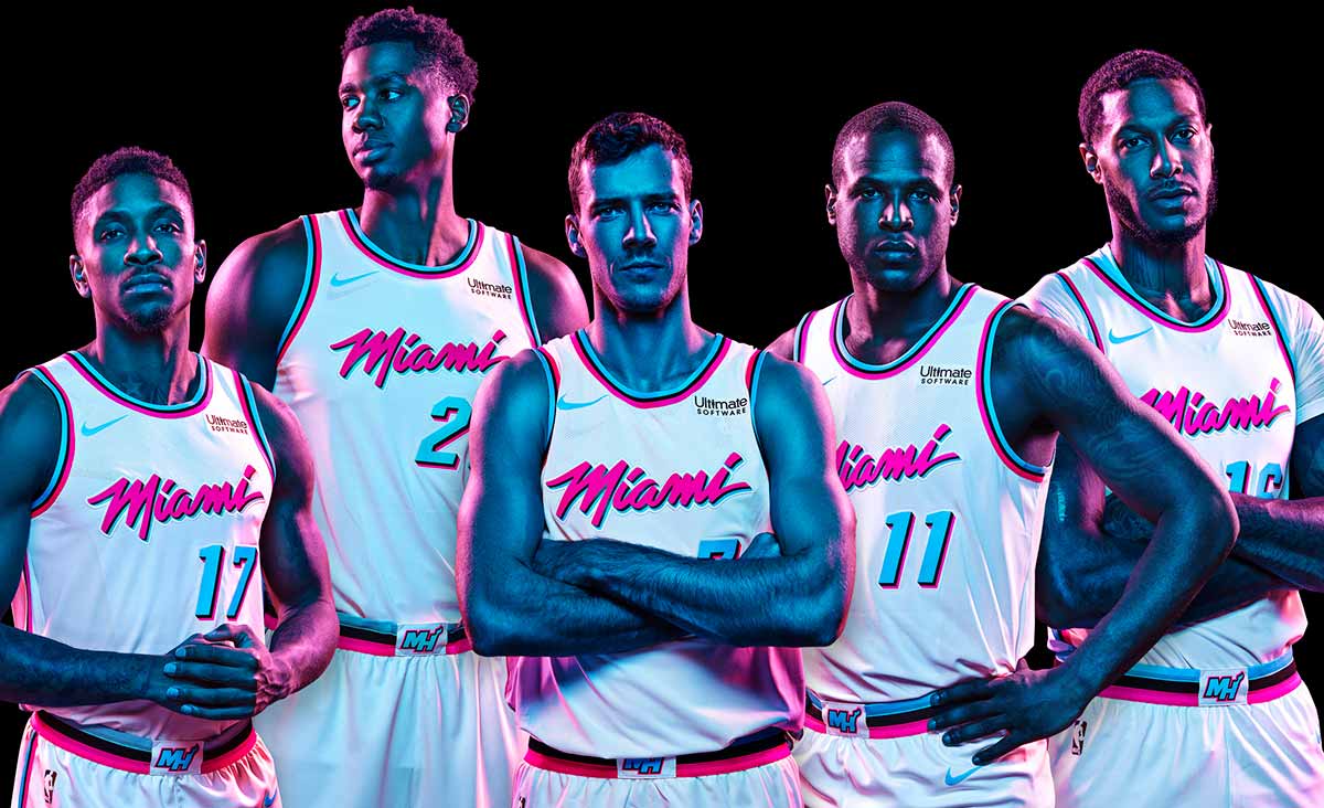 Heat To Unveil Vice Uniforms Miami