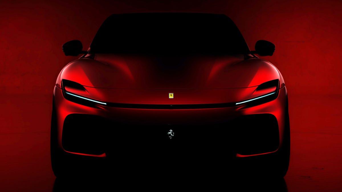 Ferrari Releases First Purosangue Suv Teaser C
