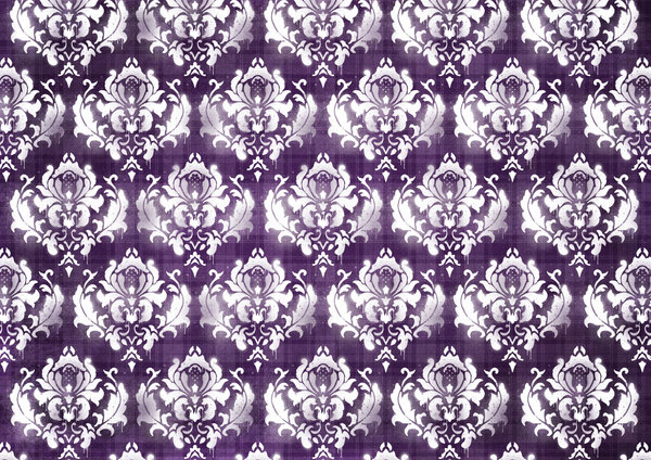 Purple Damask Desktop Wallpaper Grunge By