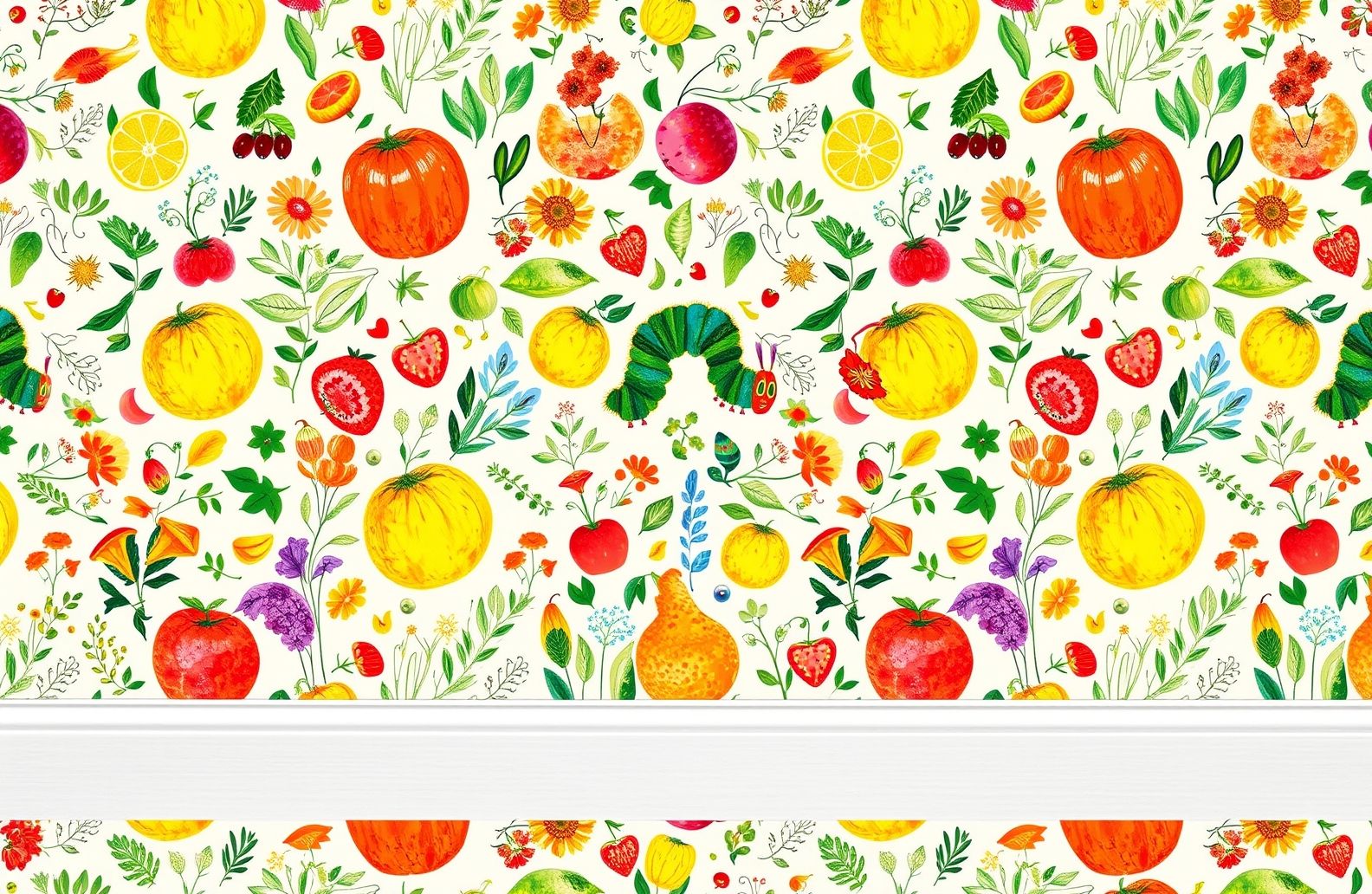 The Very Hungry Caterpillar Wallpaper