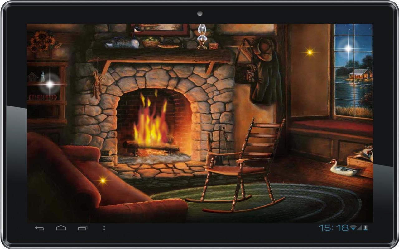 Fireplace Cozy Live Wallpaper Android Apps On Google Play