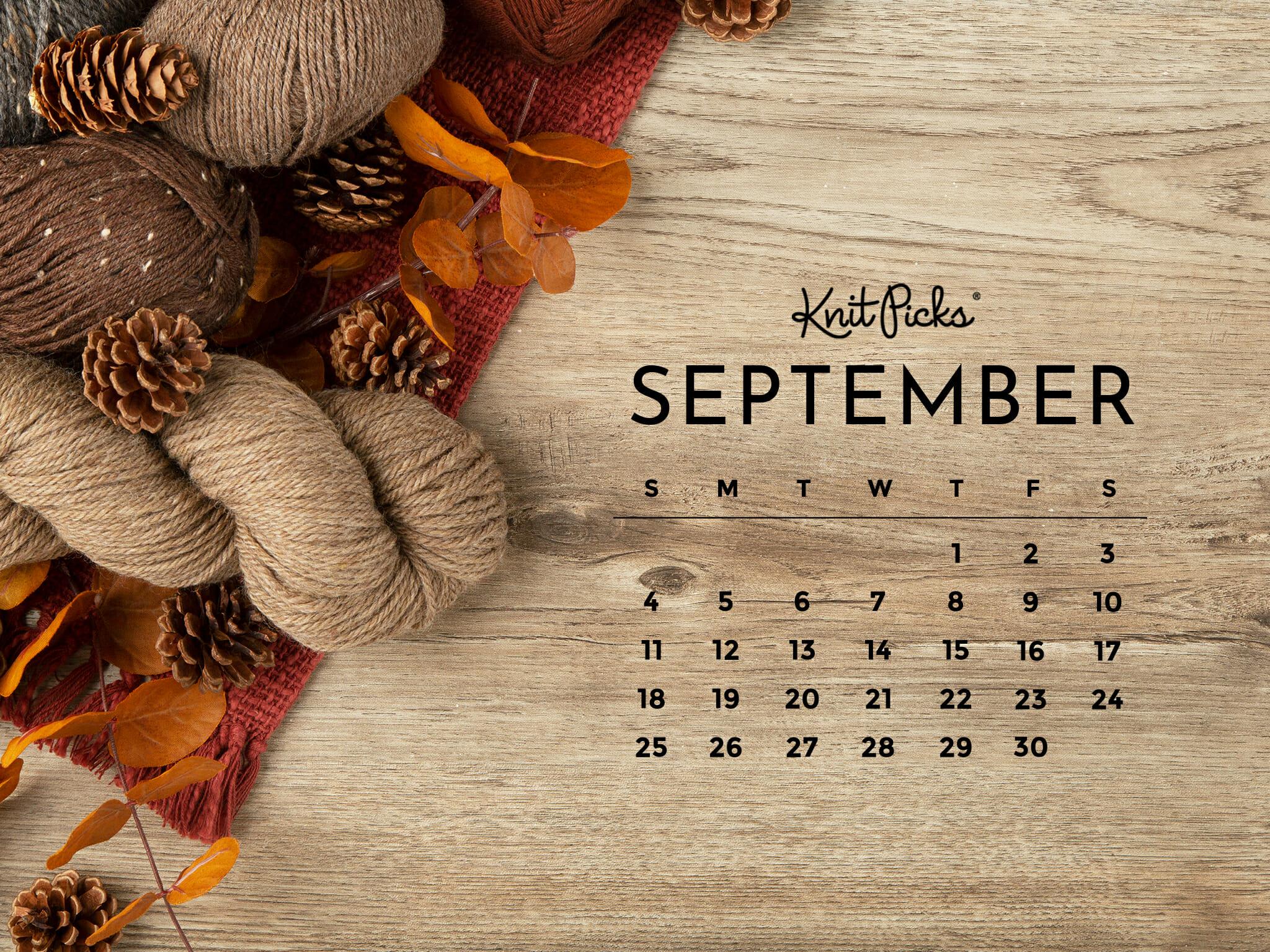 Able September Calendar The Knit Picks Staff