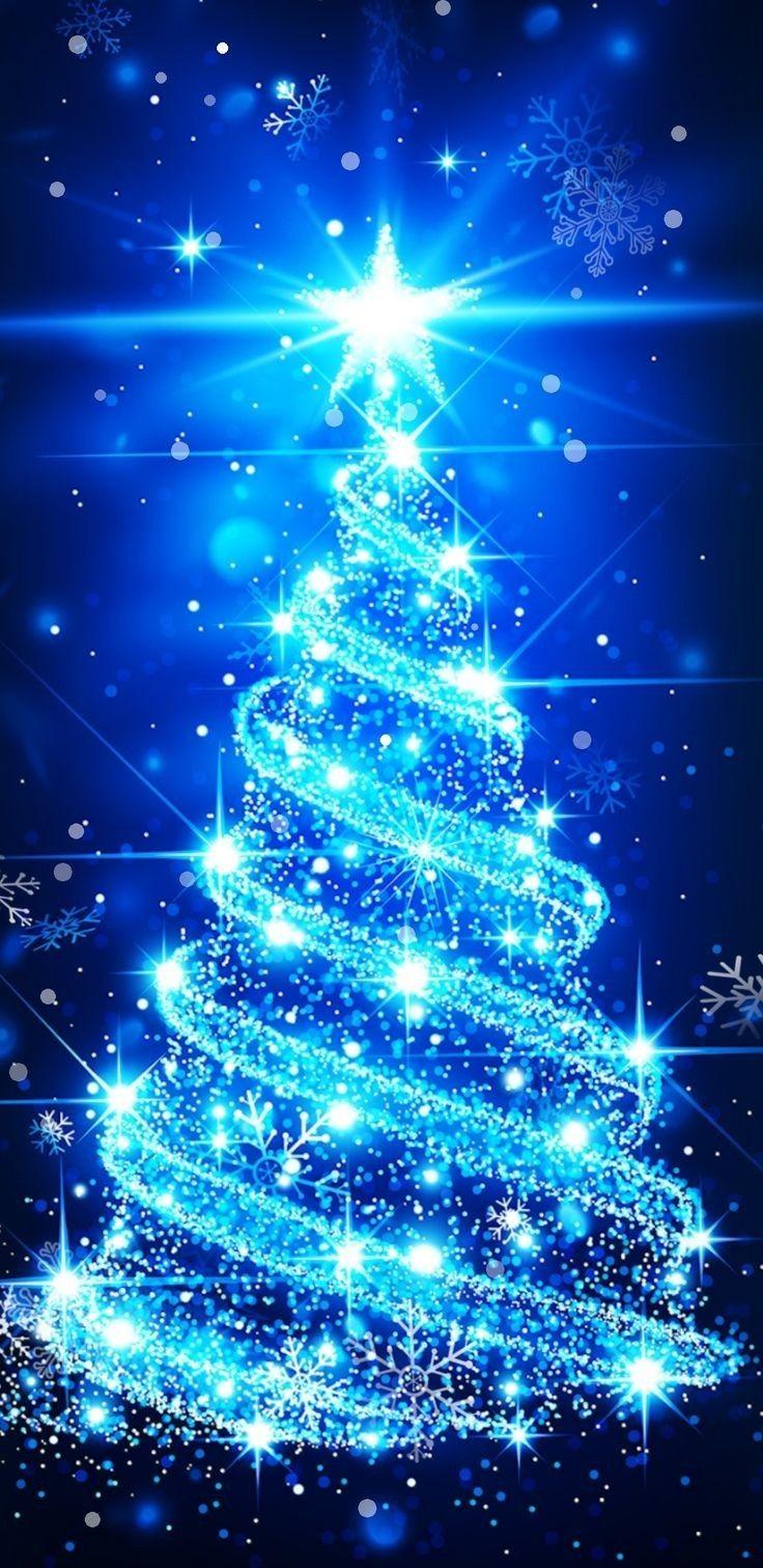 New Year Is Here Christmas Tree Wallpaper Merry