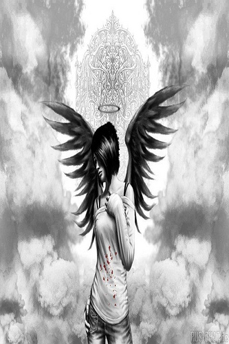 Emo Angel Girl Wallpaper Apples iPhone And 4s