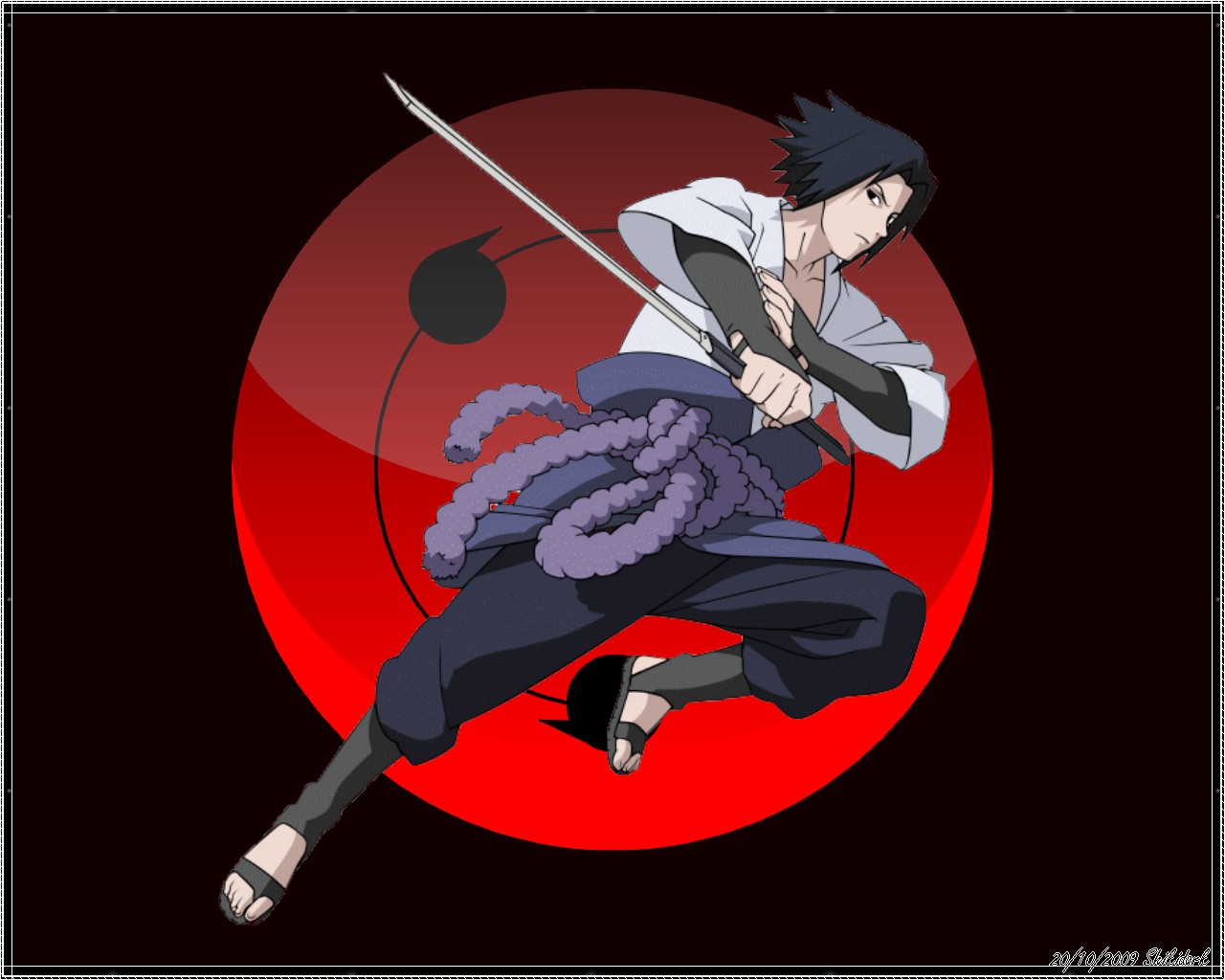 Sasuke Shippuden Anime Wallpaper