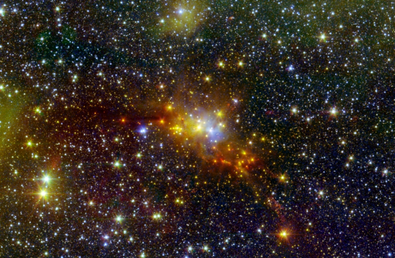 The Serpent Star Forming Cloud Spawns Stars Image Redorbit