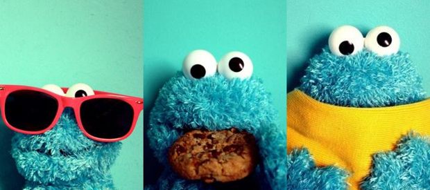 Cookie Monster Wallpaper To Your Cell Phone Blue