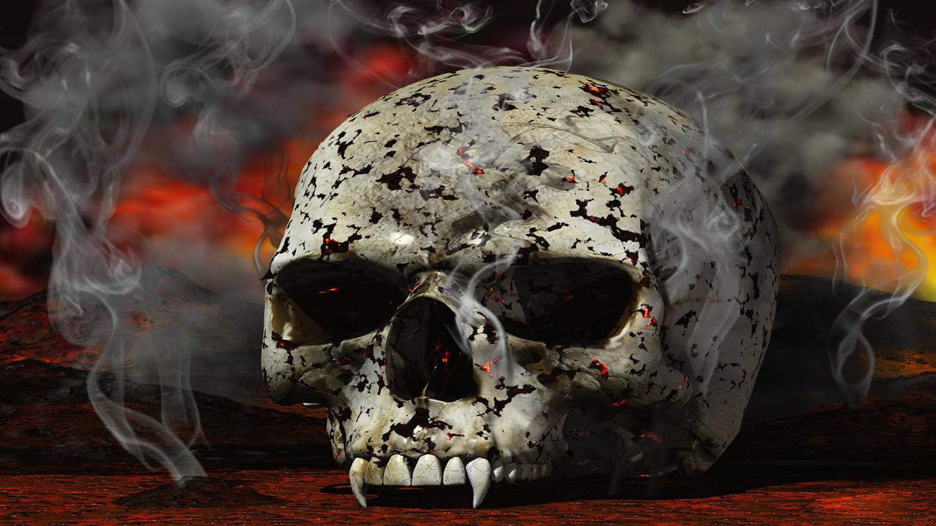 [75+] Cool Skull Wallpaper on WallpaperSafari 3d Skull Wallpaper Hd