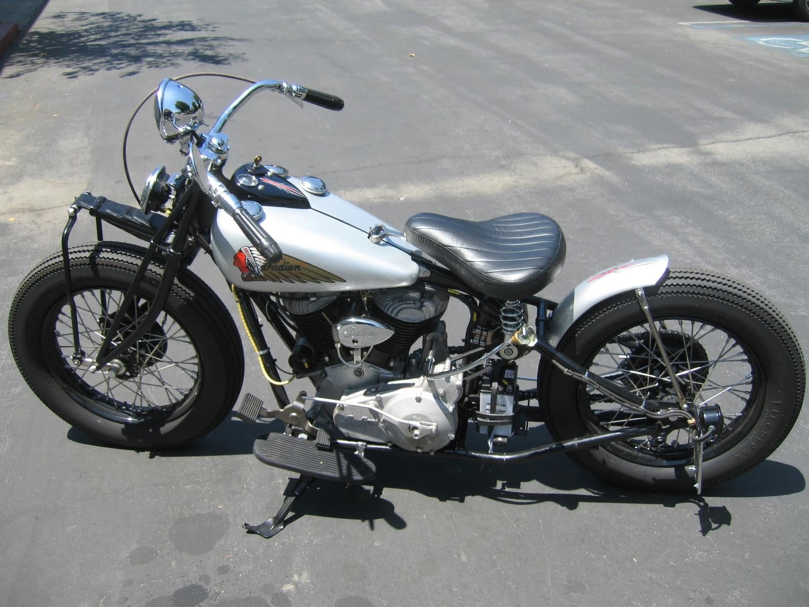 Belinfante Indian Motorcycles Chief Bobber Motorcycle