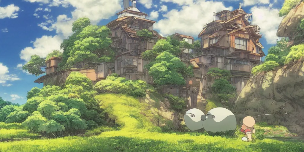 🔥 Free download Wallpaper HD Ultra Realistic Studio Ghibli Stable