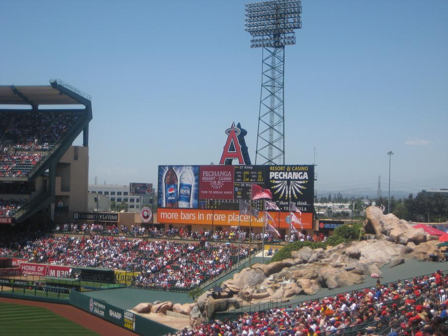 Angels Baseball Stadium Wallpaper Los Angeles