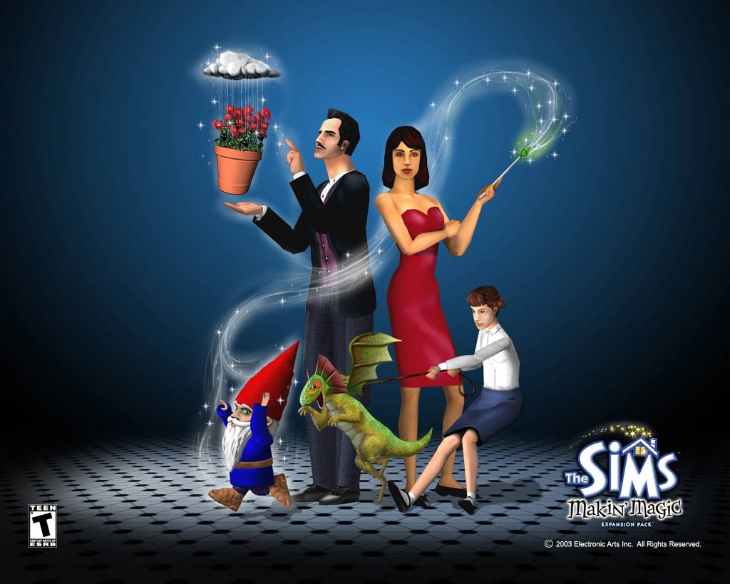 Los Sims Magia Potagia Fondos De Wallpaper