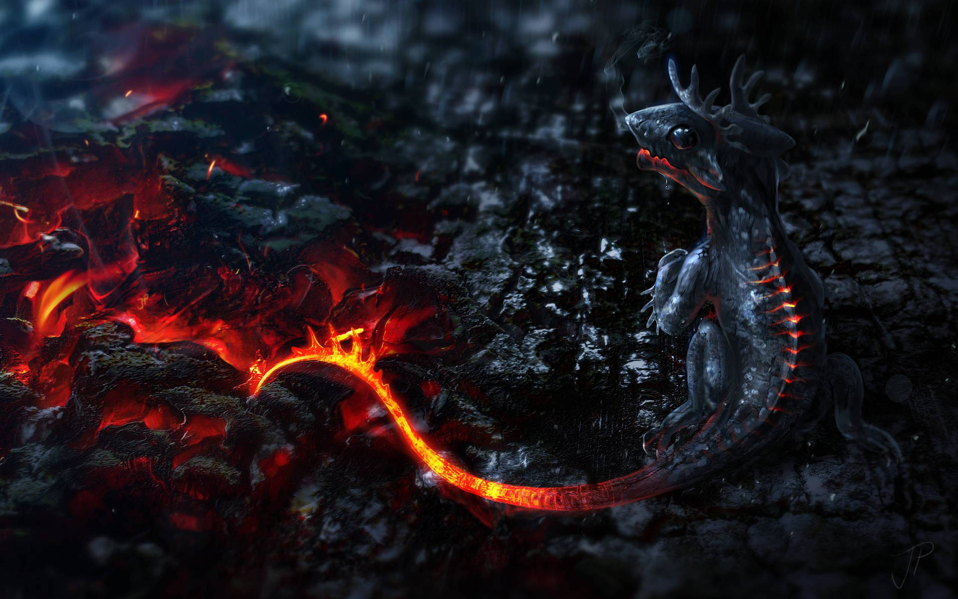 Baby Mythical Creature Dragon 27x8bu66x3tgy19p Wallpaper