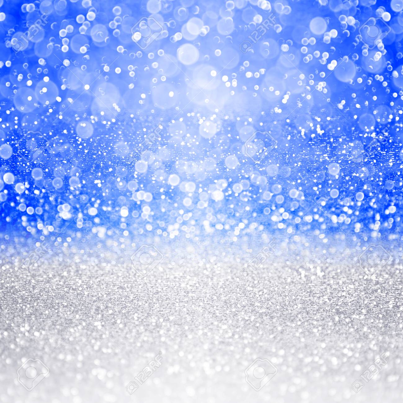 white and blue sparkle background