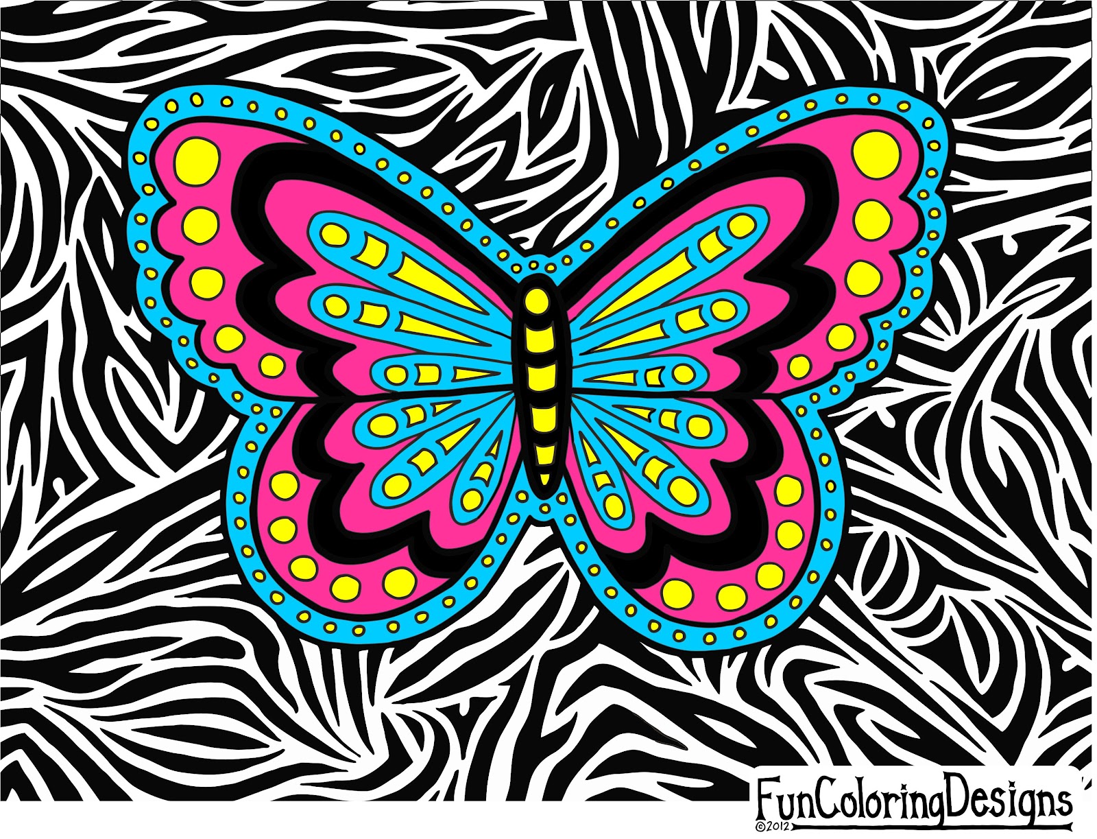 Colorful Zebra Print Wallpaper Clipart Best