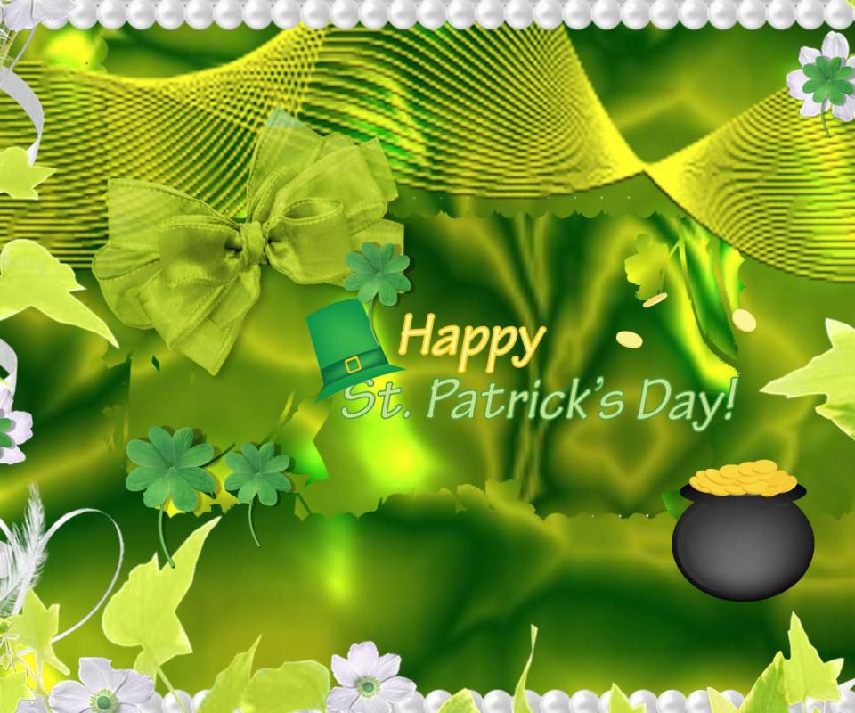 Animated St Patricks Day Wallpaper Hd Happy st patricks day 960x800