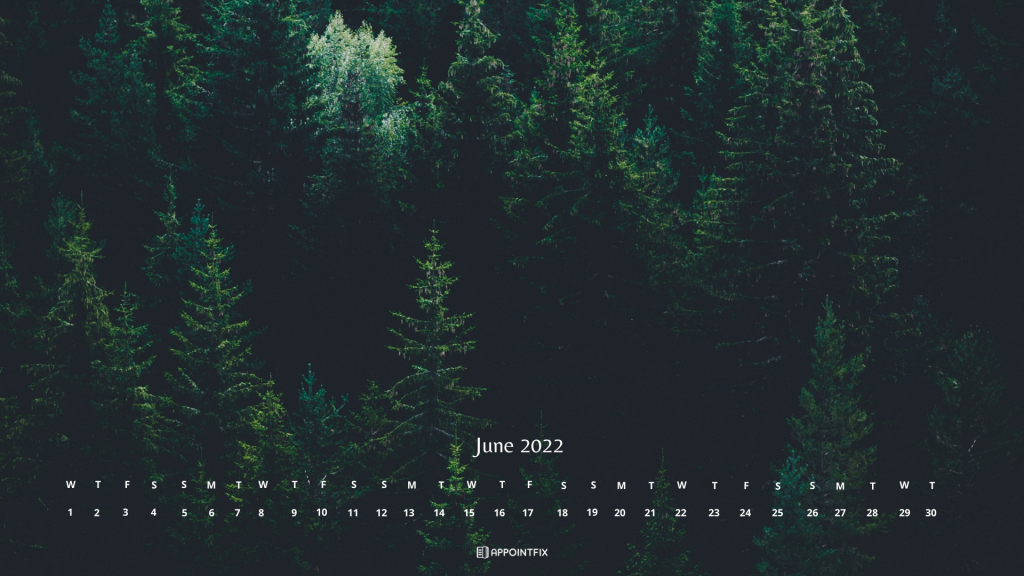 Free June 2022 Calendar Wallpapers Desktop Mobile 1024x576