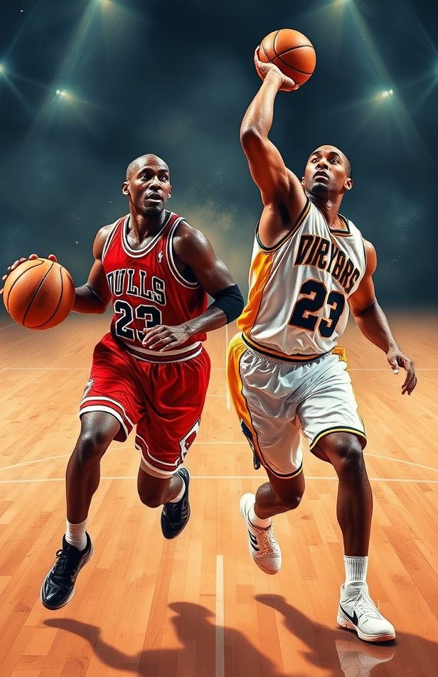 Michael Jordan And Kobe Wallpaper