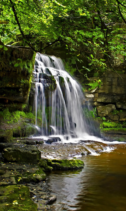 Incredible Waterfalls HD Live Wallpaper For