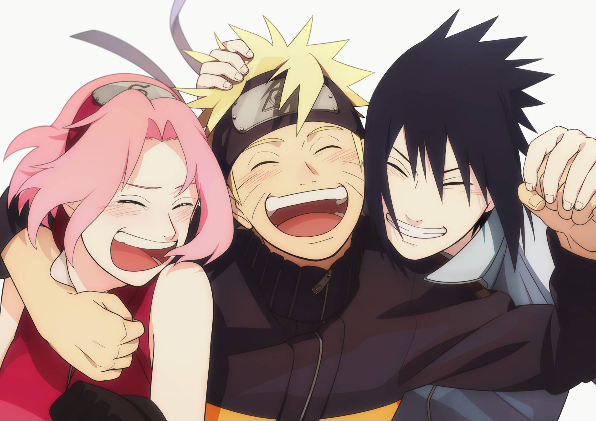 Laughing Team Naruto Wallpaper