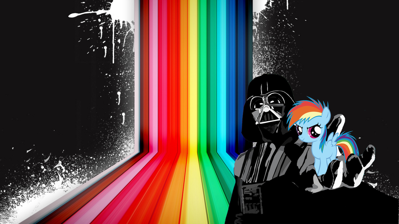 Darth Vader Wallpaper My Little Pony Rainbow
