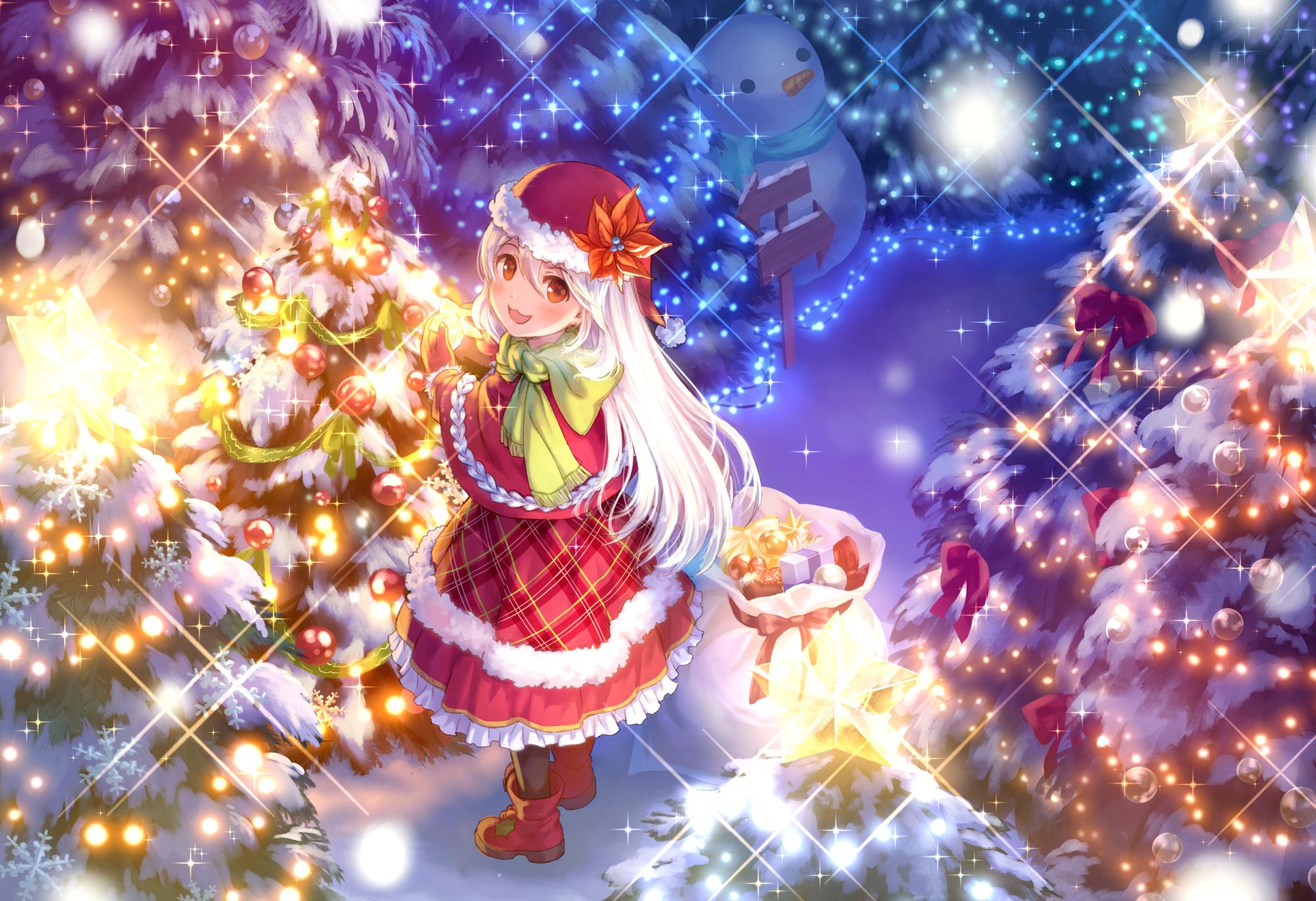 Anime Christmas HD Wallpaper And Background