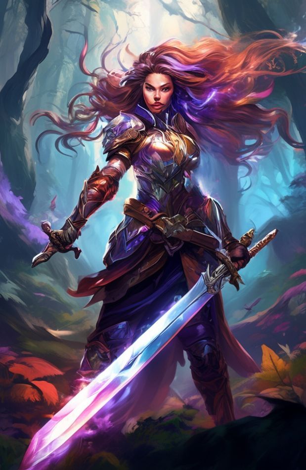 Fantasy Warrior Women Wallpaper
