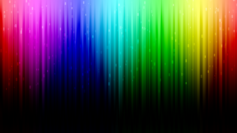 Digital Rainbow Desktop Background By Toreshii Chann