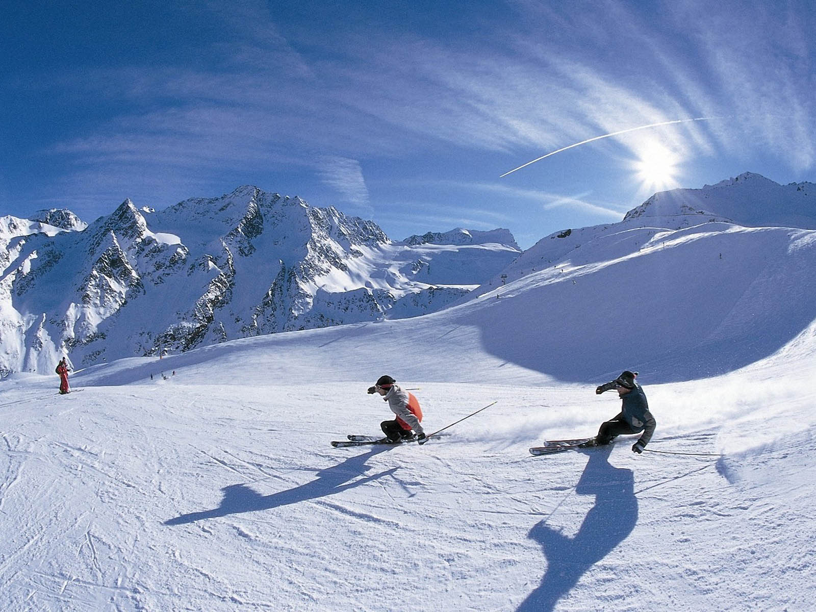 Skiing In Italy Gohoto Wallpaper
