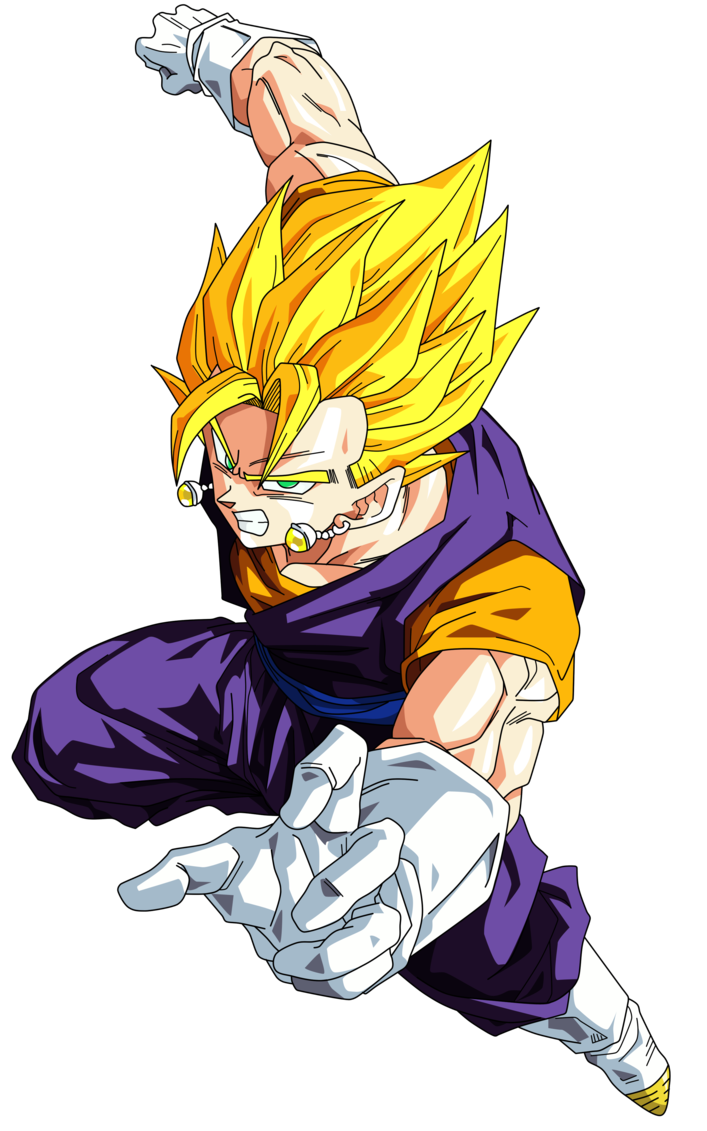 Super Vegito Render Extraction Png By Tattydesigns