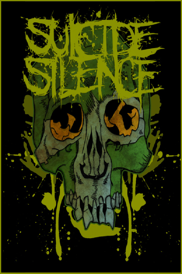 Suicide Silence Music Artists Wallpaper For iPhone