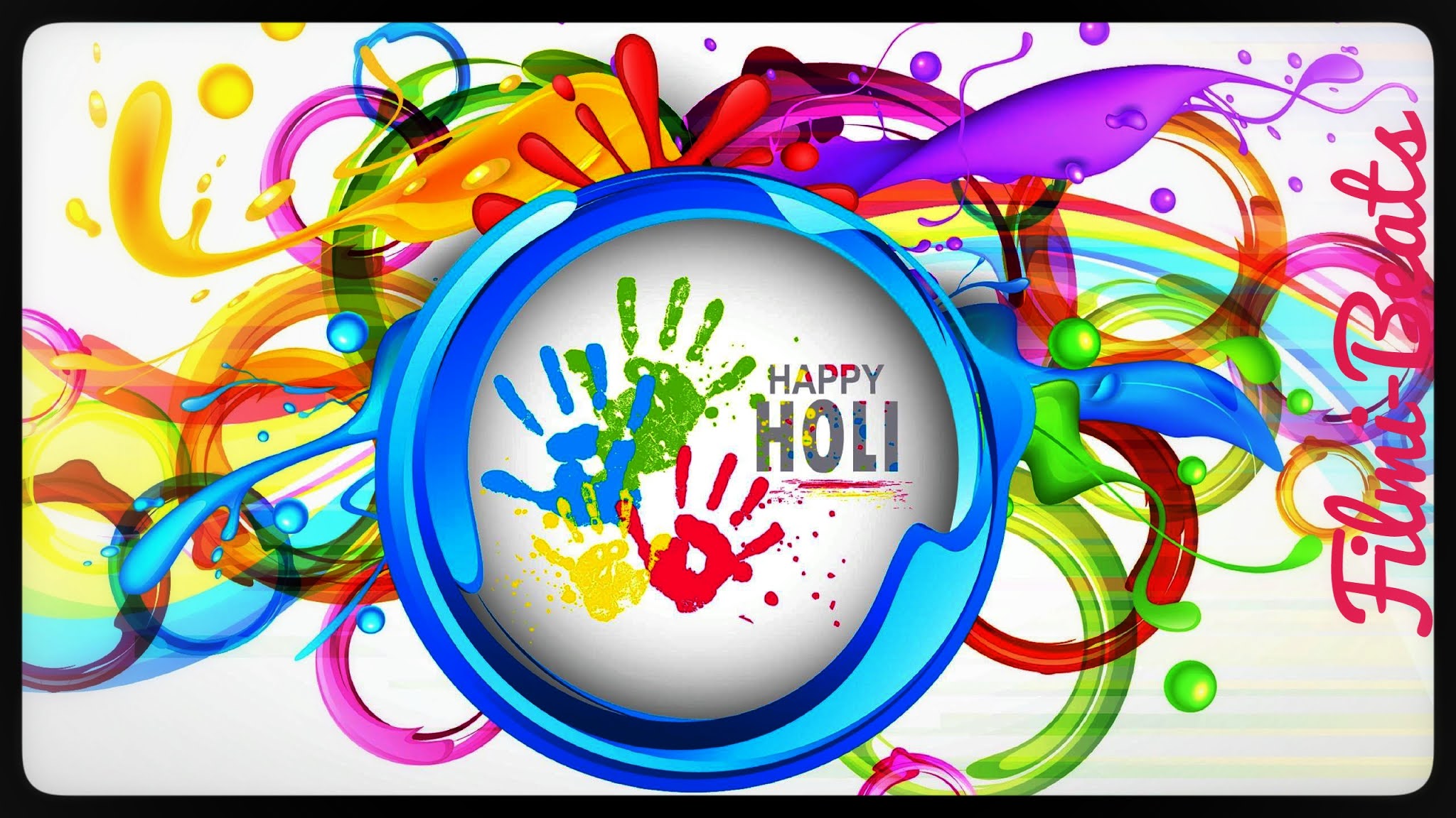 Happy Holi HD Wallpaper