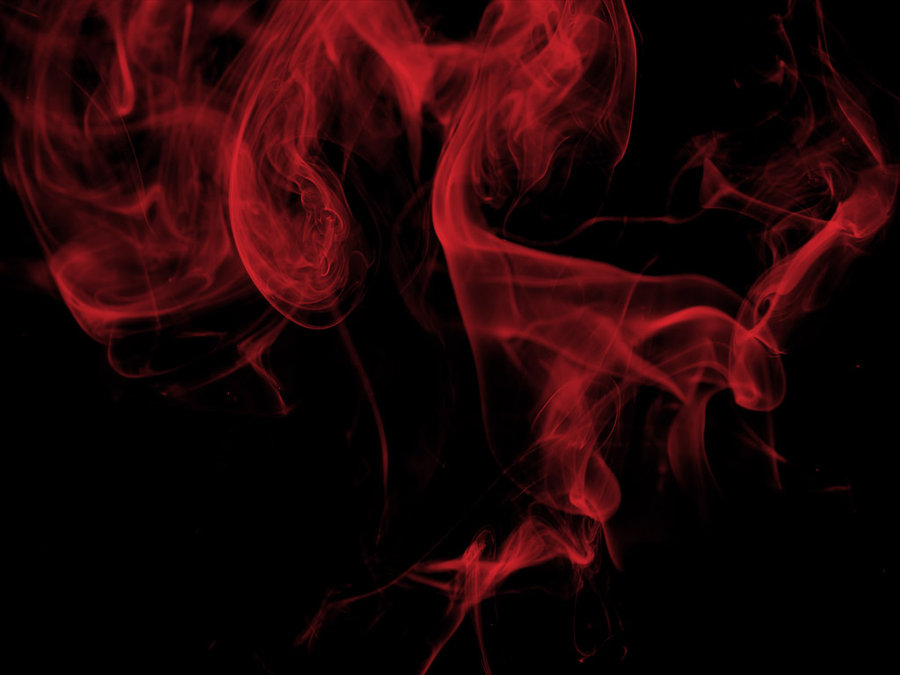 Red Smoke Brush Background By Starry Dawn