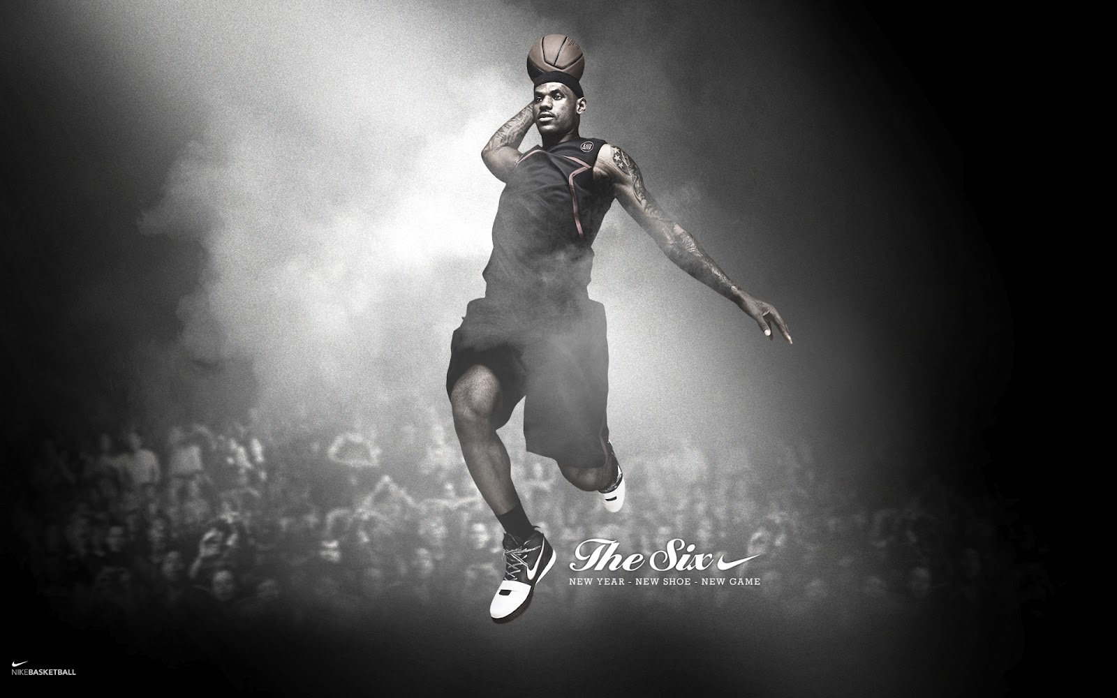 Desktop Wallpaper Lebron James Nike Basketball