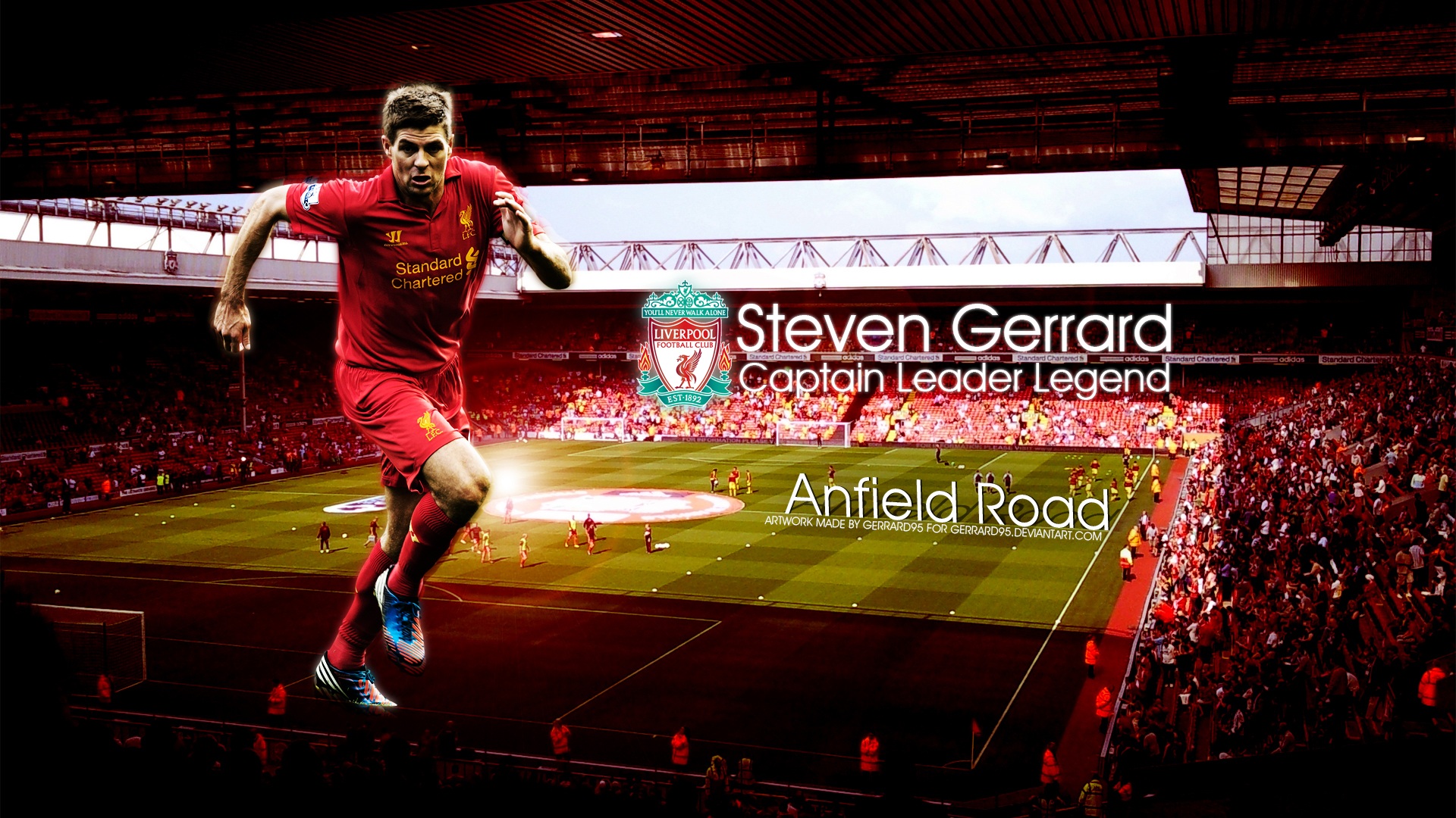 Steven Gerrard By Gerrard95