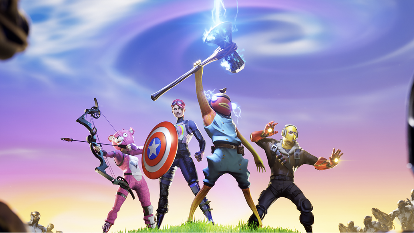 Fortnite Endgame Is Live Take On Thanos Armed With Avengers Gear