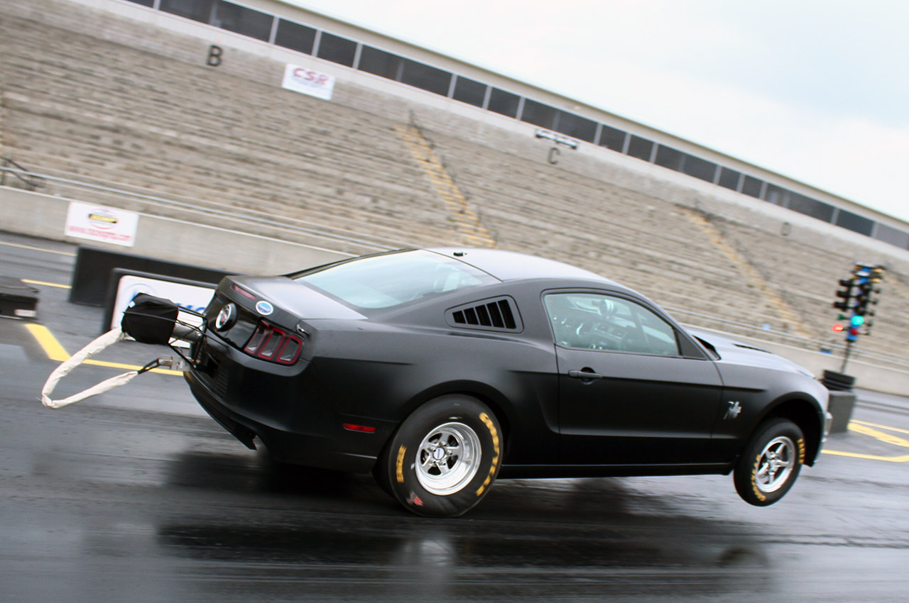 Ford Mustang Cobra Jet Pletes First Test Session Mustangs Daily
