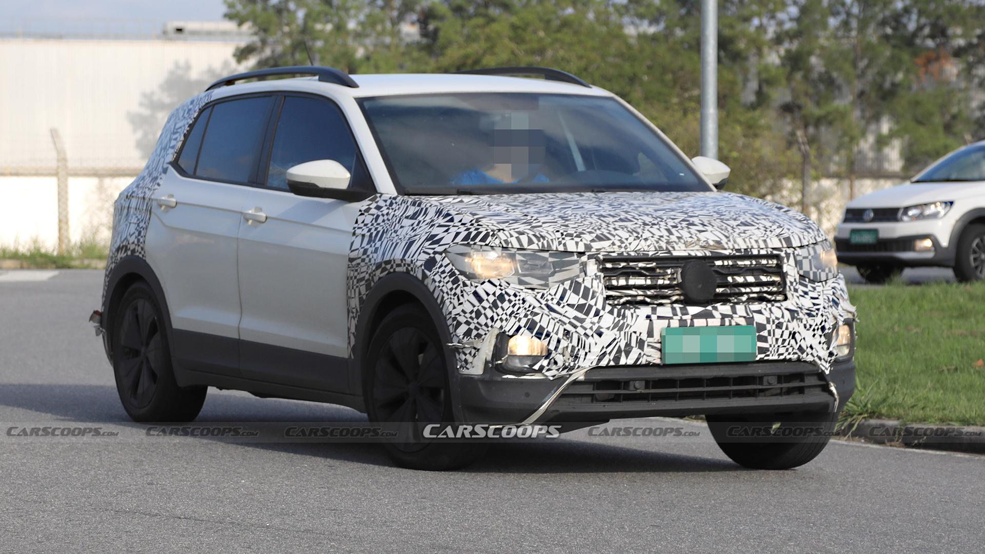  VW T Cross Getting Fresh Style But Familiar Engines Carscoops