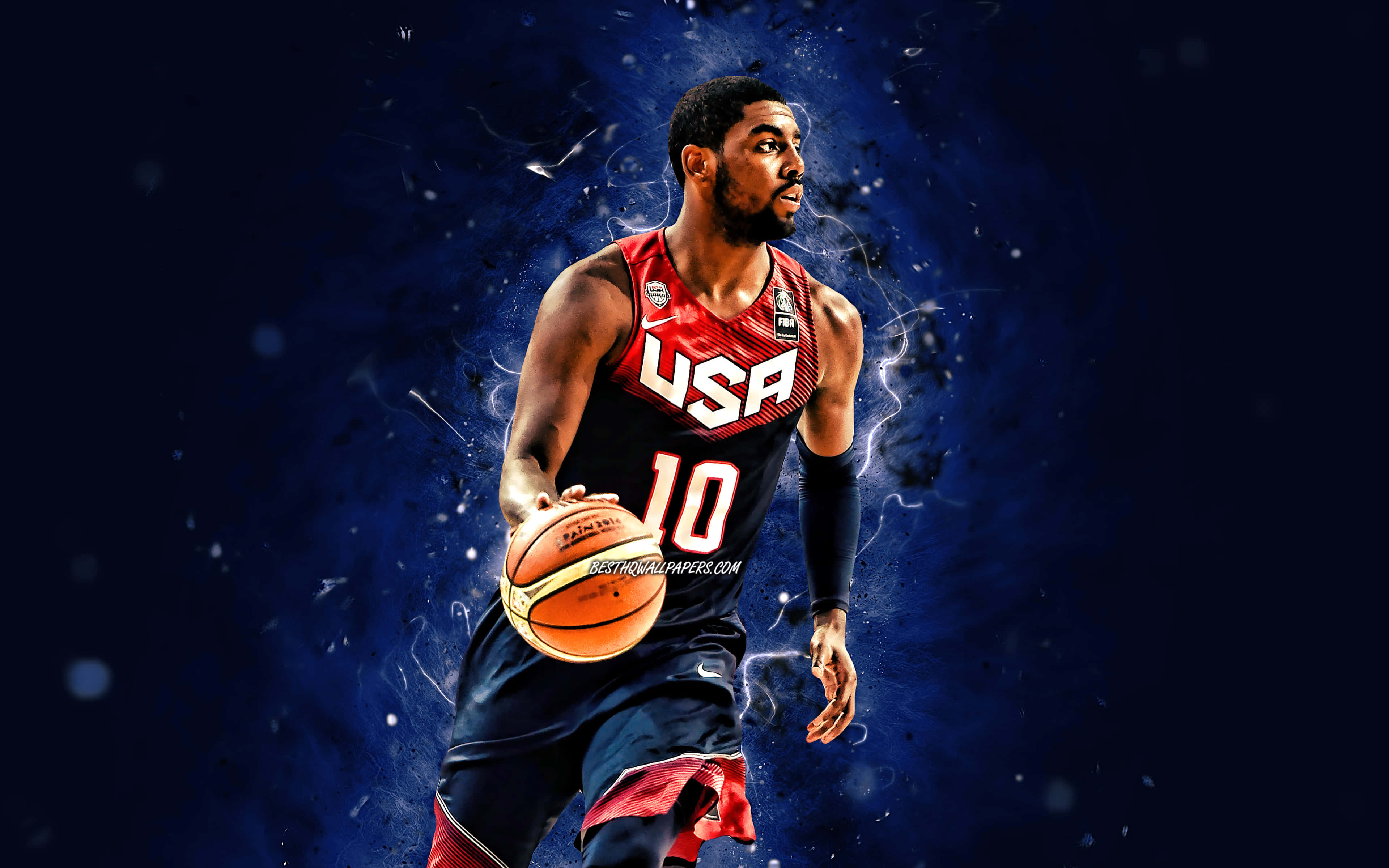 Kyrie Irving Breaking Boundaries Staying Cool Wallpaper