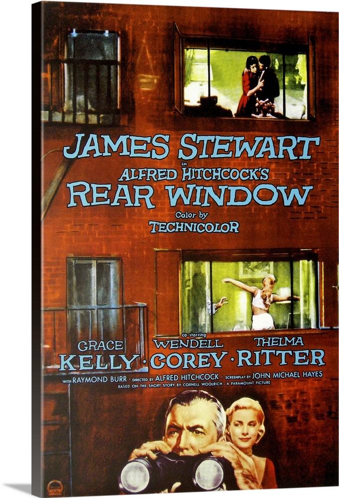 Rear Window Movie Poster Wall Art S Prints Framed