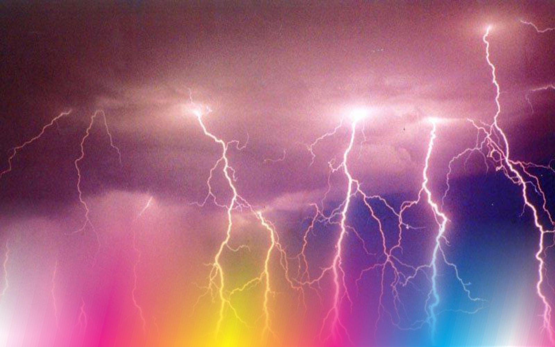 Lightning Storm HD Desktop Background Wallpaper