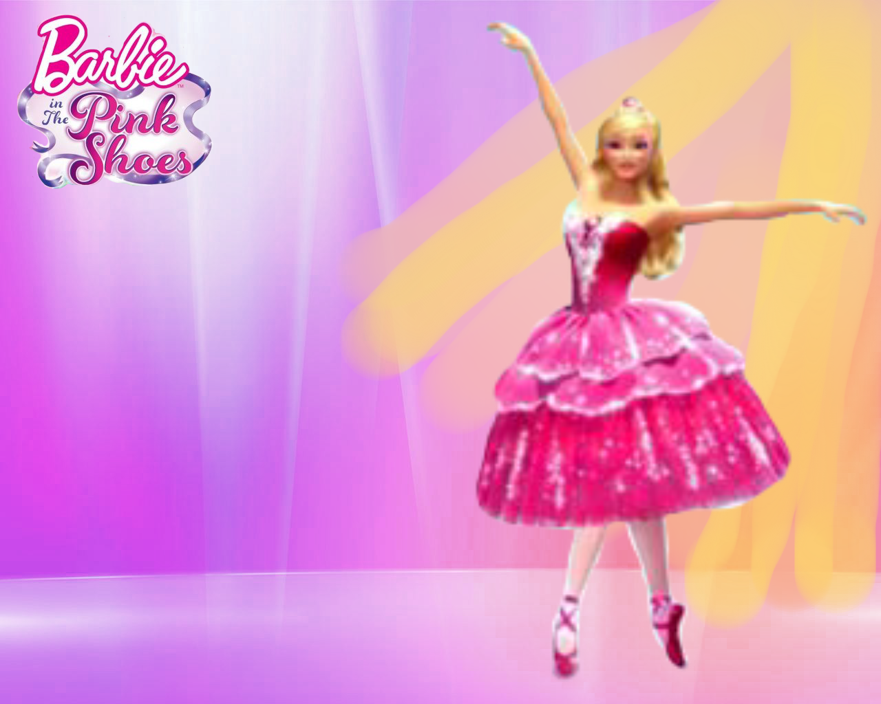 Barbie In The Pink Shoes Movies Wallpaper